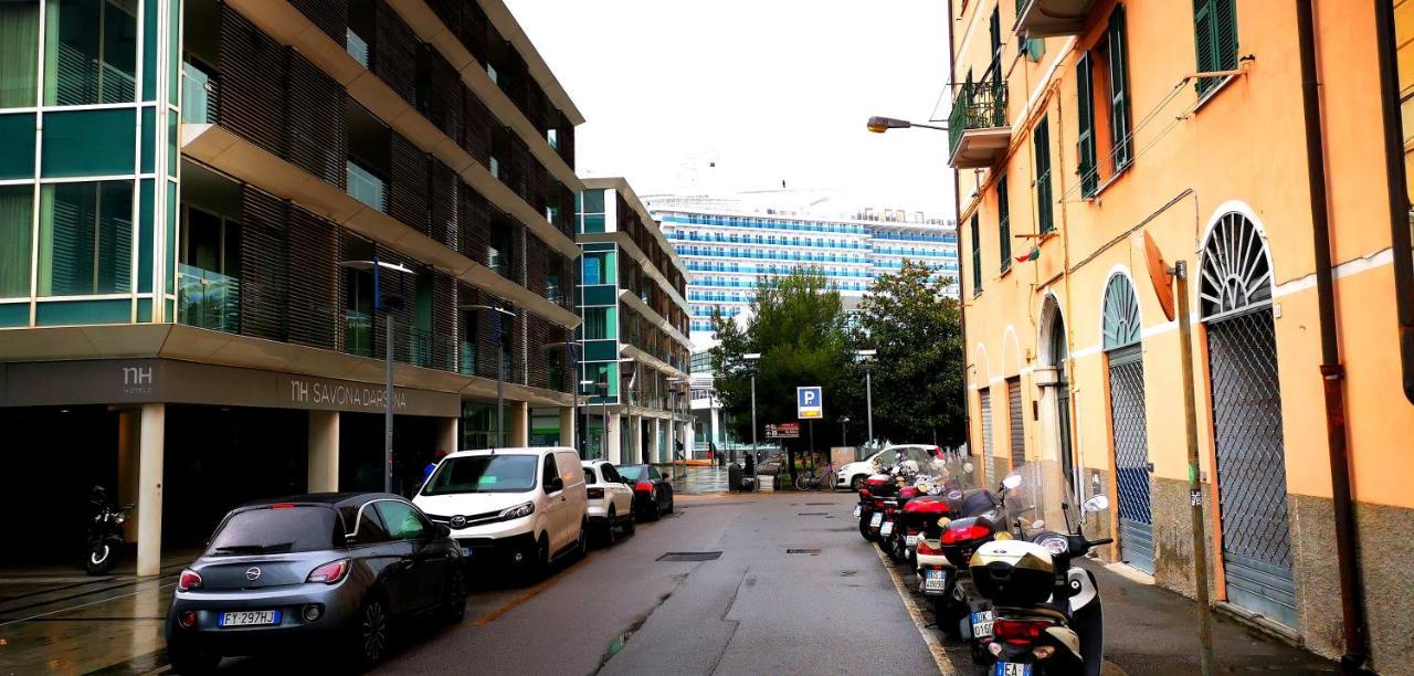 La Darsena. Apartment Savona Bagian luar foto